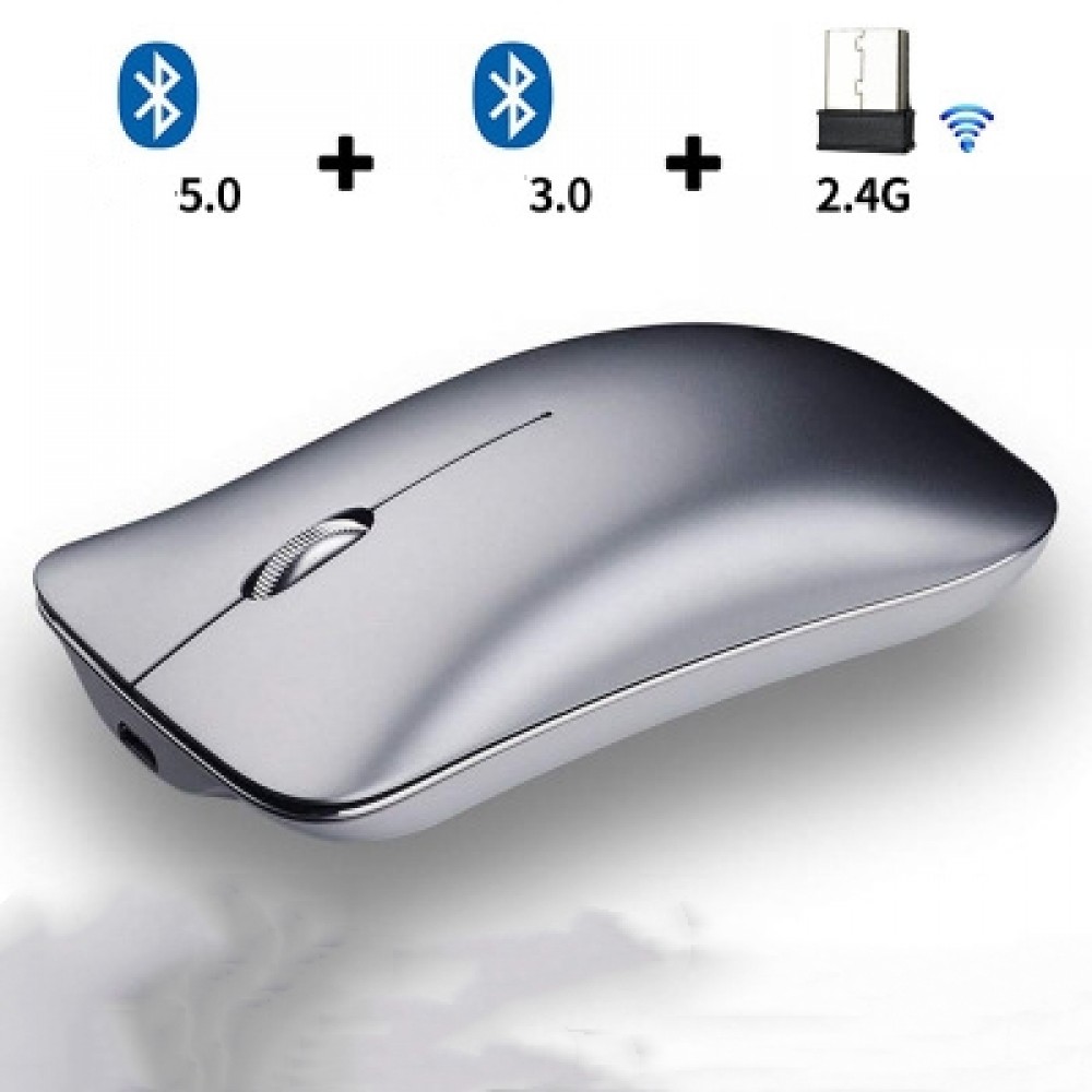 Wireless Mouse Computer Blue tooth Rechargeable Ergonomic Mouse 2.4Ghz USB Optical Mice