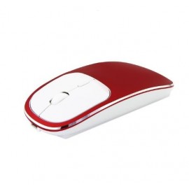 2.4G wireless mouse with rechargeable and silent ergonomic ultra-thin aluminum alloy gaming mouse