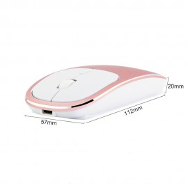 2.4G Wireless Mouse Rechargeable Silent Ergonomic Slim  Aluminum Alloy  Mice