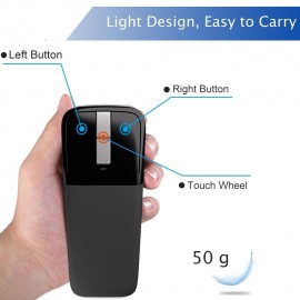 2.4Ghz Foldable Wireless Mouse Folding Computer Gaming Mouse