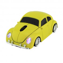 2.4GHz car shape wireless optical mouse USB scrolling mouse, suitable for PC notebook computer, with USB receiver