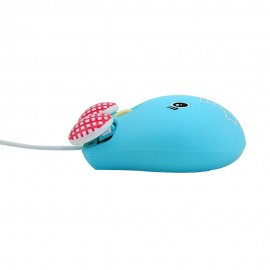 Cute Cartoon Mini Wired Mouse Elephant Design Computer 3D Kids Mouse 1600 DPI USB Optical Small Hand Mouse