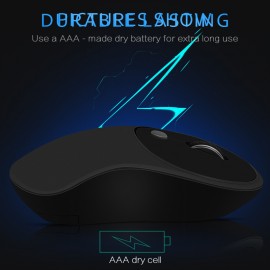 2.4G Wireless Mouse Ergonomic Computer Office Mice 1000/1200/1600DPI 3D USB Optical Gaming Mouse