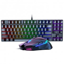 89-Key Wired Backlit RGB Computer Gaming Mechanical Keyboard