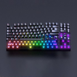 89-Key Wired Backlit RGB Computer Gaming Mechanical Keyboard