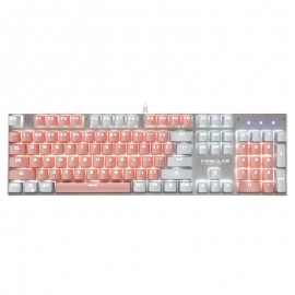 The latest single RGB backlit mechanical keyboard 104 key mechanical gaming keyboard