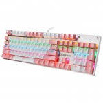 Backlit Mechanical keyboard Newest Single RGB 104keys Mechanical gaming keyboard