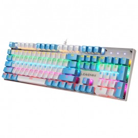 Backlit Mechanical keyboard Newest Single RGB 104keys Mechanical gaming keyboard