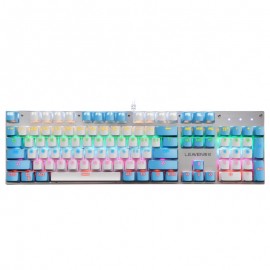 Backlit Mechanical keyboard Newest Single RGB 104keys Mechanical gaming keyboard