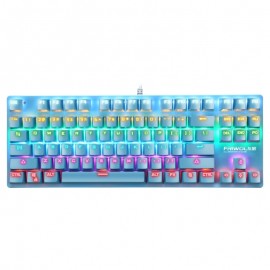 Newest Single Backlit Mechanical keyboard 87keys Mechanical gaming keyboard