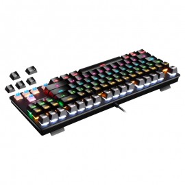 Newest Single Backlit Mechanical keyboard 87keys Mechanical gaming keyboard