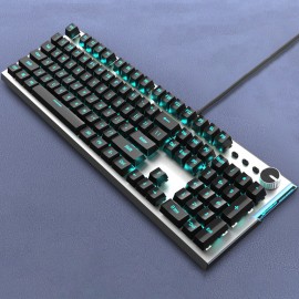 RGB Backlit 104-key Wired Mechanical Gaming Keyboard