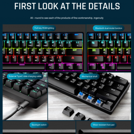 K28 Wireless Dual-Mode BT5.0 Mechanical Keyboard