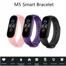 New Arrival M5 Men Women Fitness Sports Watch with Wireless Magnetic Charging Band Watch