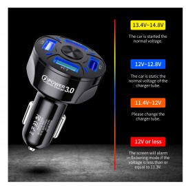 For smart electronic equipment cell android mobile phone car charger