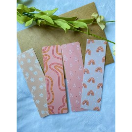 Acrylic custom made vintage cute paper bookmarks wholesale