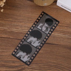 kpop supplier New custom Printing Transparent kpop film strip Plastic Photo lomo Cards and book mark