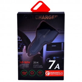 New car fast charger usb QC3.0 multifunctional halo the power adapter