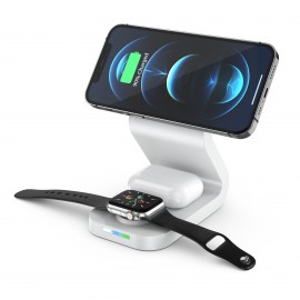 The new wireless charger 3 in 1 wireless charger for mobile phone table wireless charger