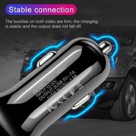 Multi function Car mobile phone charger qc3.0 fast charge 3.1A car charger 3 in 1