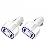 Best-selling Smart Chip Dual USB Fast Charge Car Phone Charger Adapter