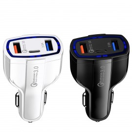 Best-selling Smart Chip Dual USB Fast Charge Car Phone Charger Adapter